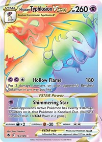 Hisuian Typhlosion VSTAR (Secret) (193/189) [SWSH10 Astral Radiance]