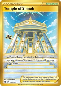Temple of Sinnoh (Secret) (214/189) [SWSH10 Astral Radiance]