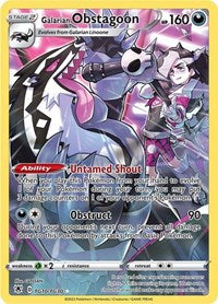 Galarian Obstagoon (TG10/TG30) [SWSH10 Astral Radiance Trainer Gallery]