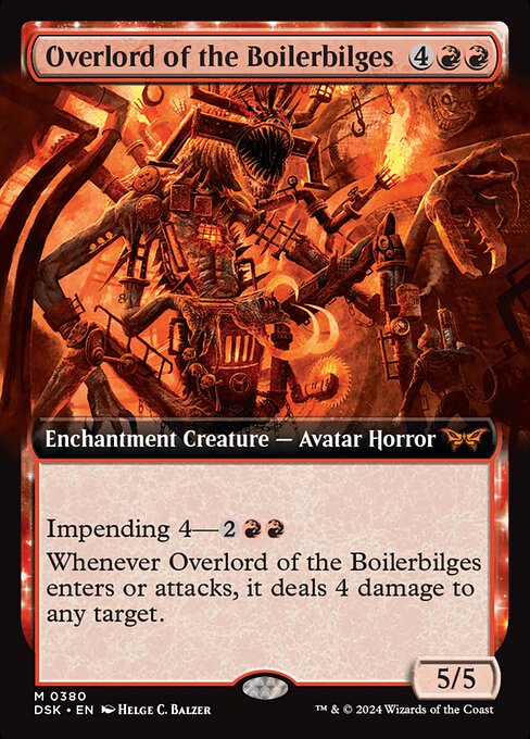 Overlord of the Boilerbilges (380) [Duskmourn: House of Horror]