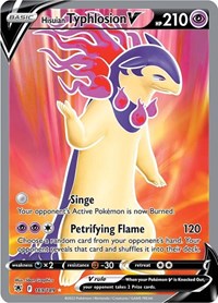 Hisuian Typhlosion V (Full Art) (169/189) [SWSH10 Astral Radiance]