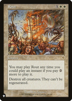 Rout (INV-34) [The List]