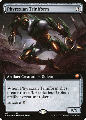 Phyrexian Triniform (697) [Commander Legends] [Extended Art]