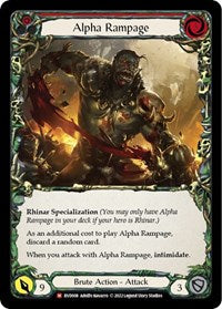 Alpha Rampage (RVD008) [Classic Battles Rhinar vs Dorinthea]