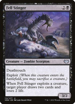 Fell Stinger (112) [Innistrad: Crimson Vow]