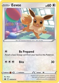 Eevee - SWSH212 (SWSH212) [SWSH Sword and Shield Promo Cards]
