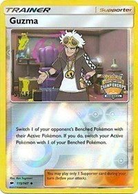 Guzma - 115/147 (Regional Championships) [Staff] (115/147) [League and Championship Cards]