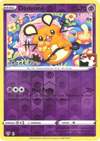 Dedenne - 78/189 (Pokemon League) [Thank You] (078/189) [League and Championship Cards]