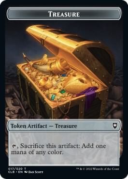 Treasure Token (17) [Commander Legends: Battle for Baldur's Gate]