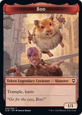 Boo Token (9) [Commander Legends: Battle for Baldur's Gate]