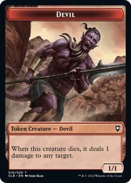 Devil Token (10) [Commander Legends: Battle for Baldur's Gate]