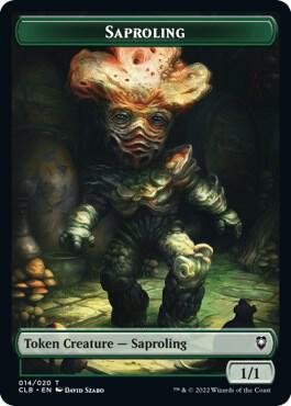 Saproling Token (14) [Commander Legends: Battle for Baldur's Gate]