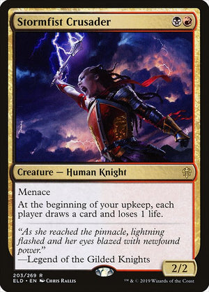 Stormfist Crusader (203) [Throne of Eldraine]