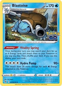 Blastoise (017/078) [Pokemon GO]