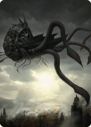 Nautiloid Ship Art Card (80) [Commander Legends: Battle for Baldur's Gate Art Series]