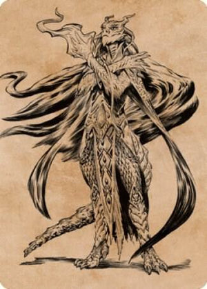 Lozhan, Dragons' Legacy Art Card (69) [Commander Legends: Battle for Baldur's Gate Art Series]