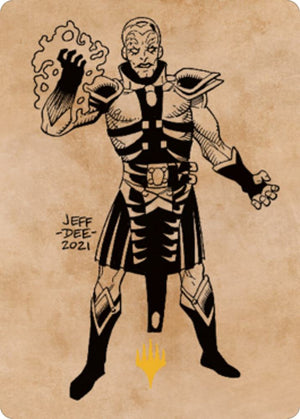 Jon Irenicus, Shattered One Art Card (67/81) (Gold-Stamped) [Commander Legends: Battle for Baldur's Gate Art Series]