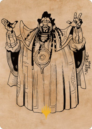 Alaundo the Seer Art Card (Gold-Stamped) (61) [Commander Legends: Battle for Baldur's Gate Art Series]