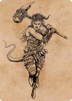 Karlach, Fury of Avernus Art Card (54/81) [Commander Legends: Battle for Baldur's Gate Art Series]