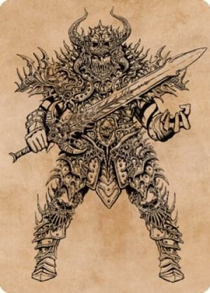 Sarevok, Deathbringer Art Card (50) [Commander Legends: Battle for Baldur's Gate Art Series]
