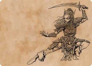 Lae'zel, Vlaakith's Champion Art Card (45) [Commander Legends: Battle for Baldur's Gate Art Series]