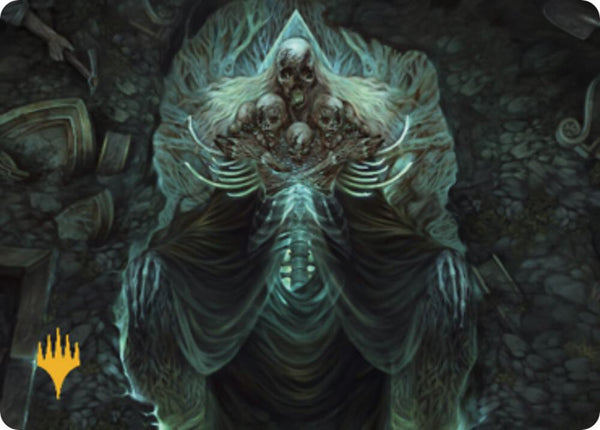 Myrkul, Lord of Bones Art Card (39/81) (Gold-Stamped) [Commander Legends: Battle for Baldur's Gate Art Series]