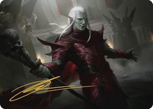 Baeloth Barrityl, Entertainer Art Card (Gold-Stamped Signature) (33) [Commander Legends: Battle for Baldur's Gate Art Series]