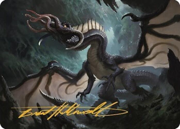 Brainstealer Dragon Art Card (Gold-Stamped Signature) (31) [Commander Legends: Battle for Baldur's Gate Art Series]