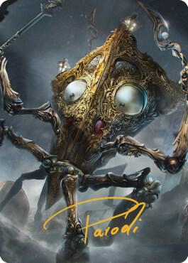 Tridrone Art Card (Gold-Stamped Signature) (26) [Commander Legends: Battle for Baldur's Gate Art Series]