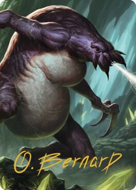 Ettercap Art Card (Gold-Stamped Signature) (14) [Commander Legends: Battle for Baldur's Gate Art Series]