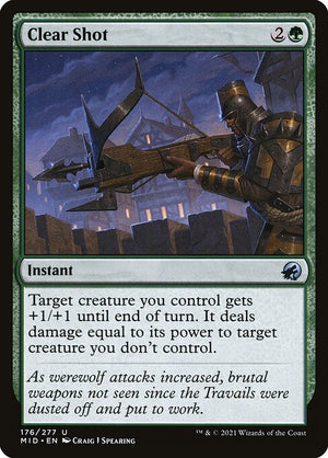 Clear Shot (176) [Innistrad: Midnight Hunt]