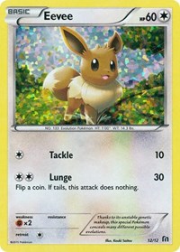 Eevee - 12/12 (012/012) [McDonalds Promos 2016]