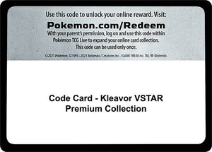 Code Card - Kleavor VSTAR Premium Collection [Miscellaneous Cards and Products]
