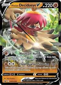 Hisuian Decidueye V - SWSH238 (SWSH238) [SWSH Sword and Shield Promo Cards]
