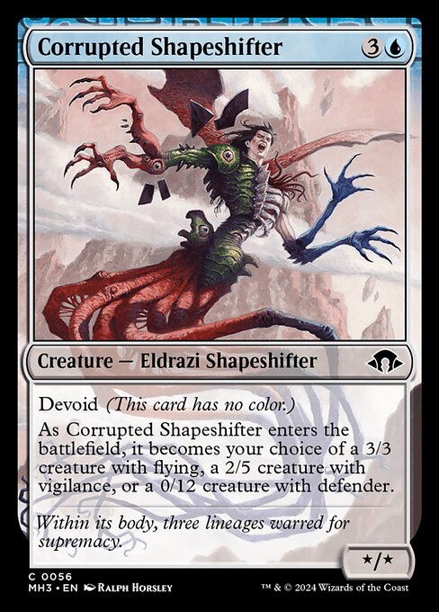 Corrupted Shapeshifter (56) [Modern Horizons 3]