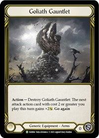 Goliath Gauntlet (Golden) - FAB064 (FAB064) [Flesh and Blood Promo Cards]