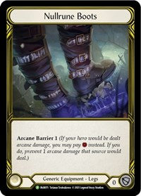 Nullrune Boots (Golden) - FAB071 (FAB071) [Flesh and Blood Promo Cards]