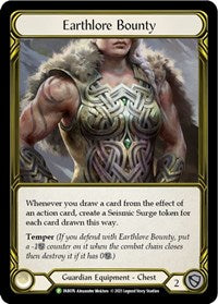 Earthlore Bounty (Golden) - FAB076 (FAB076) [Flesh and Blood Promo Cards]