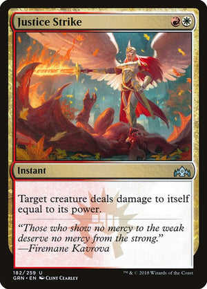 Justice Strike (182) [Guilds of Ravnica]