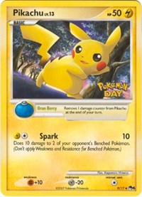 Pikachu (Pokemon Day Stamped) (009/017) [POP Series 6]