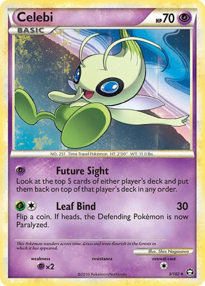 Celebi - 3/102 (Non-Holo Movie Exclusive) [Triumphant]