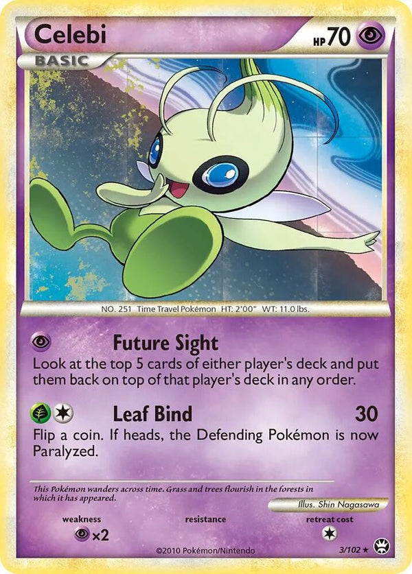 Celebi - 3/102 (Non-Holo Movie Exclusive) [Triumphant]