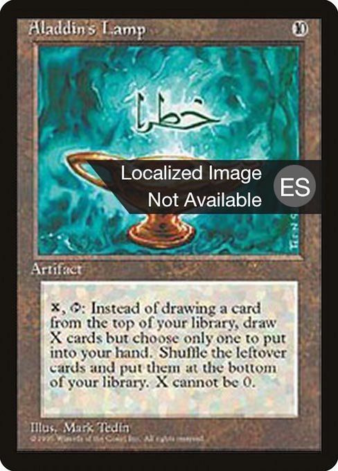 Aladdin's Lamp (291) [Fourth Edition Foreign Black Border]