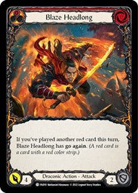 Blaze Headlong (FAI010) [Blitz Deck Uprising Fai]