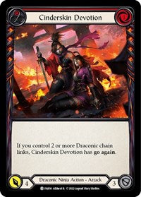 Cinderskin Devotion (Red) (FAI016) [Blitz Deck Uprising Fai]