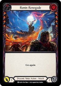 Ronin Renegade (Red) (FAI019) [Blitz Deck Uprising Fai]