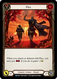 Flex (Red) (FAI022) [Blitz Deck Uprising Fai]
