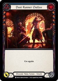Dust Runner Outlaw (Blue) (FAI024) [Blitz Deck Uprising Fai]