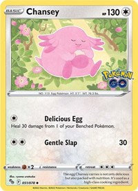 Chansey (051/078) [Pokemon GO]