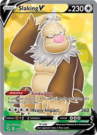 Slaking V (Full Art) (077/078) [Pokemon GO]